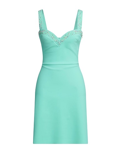 CHIARA BONI LA PETITE ROBE Vestito corto Verde chiaro 72% Poliammide, 28% Elastan