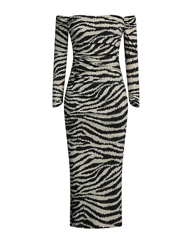 CHIARA BONI LA PETITE ROBE Midi dress Black 72% Polyamide, 28% Elastane