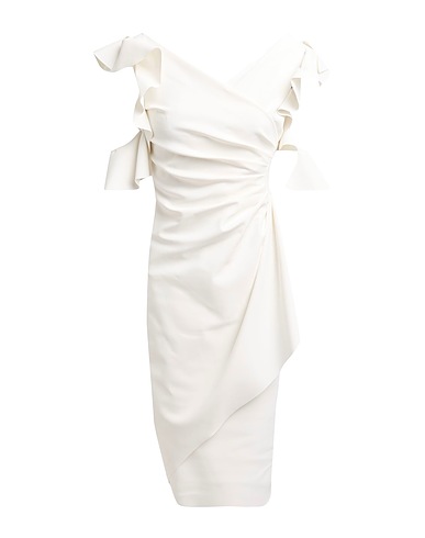 CHIARA BONI LA PETITE ROBE Tubino Bianco 75% Poliammide, 25% Elastan