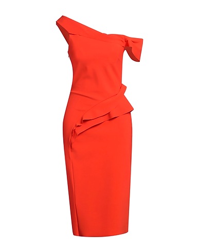 CHIARA BONI LA PETITE ROBE 미디 원피스 오렌지 72% 폴리아미드, 28% 엘라스테인