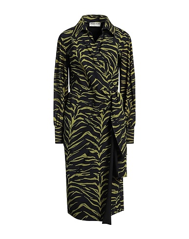 CHIARA BONI LA PETITE ROBE Midi dress Black 72% Polyamide, 28% Elastane