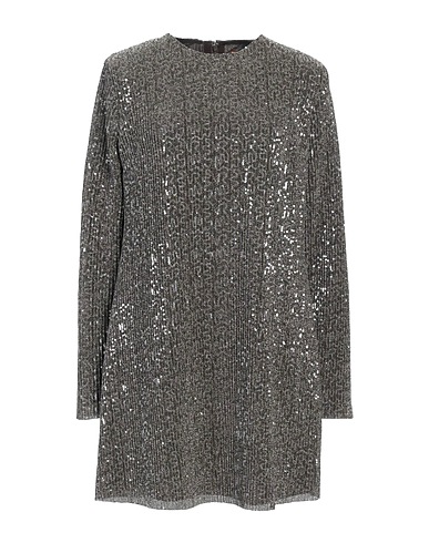 STINE GOYA Short dress 50% Polyester, 50% Metallic fiber