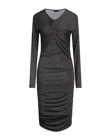 STINE GOYA Sheath dress Charcoal 95% Modal, 5% Elastane