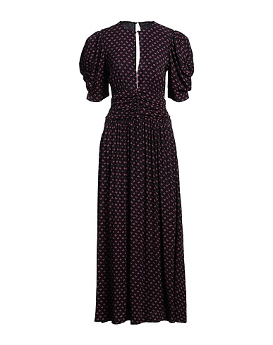 ROTATE BIRGER CHRISTENSEN Long dress Black 100% Viscose