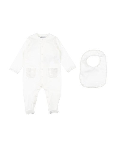 EMPORIO ARMANI Baby accessories set Ivory 100% Cotton
