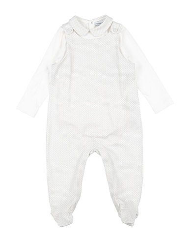 EMPORIO ARMANI Baby jumpsuit Ivory 100% Cotton