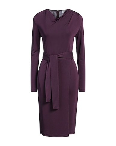 MARELLA Midi dress Plum 100% Viscose
