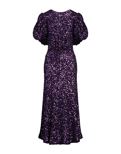 ROTATE BIRGER CHRISTENSEN Elegant dress Purple 95% Recycled polyester, 5% Elastane