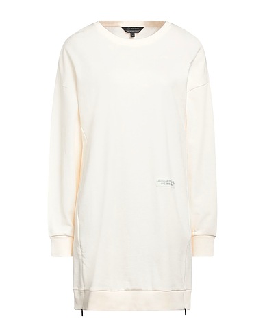 ARMANI EXCHANGE Short dress Cream 70% Cotton, 30% Polyester