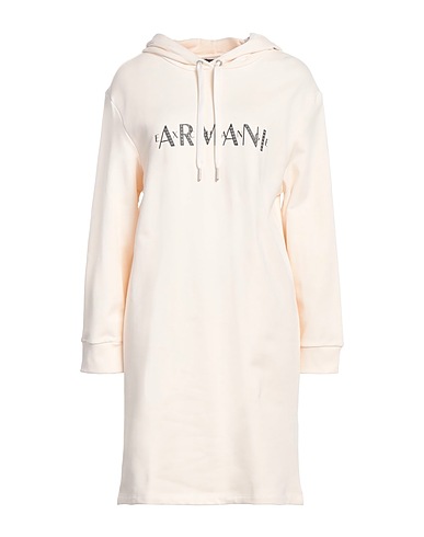 ARMANI EXCHANGE Short dress Cream 100% Cotton