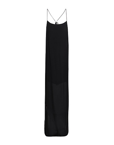 ISABEL BENENATO Elegantes Kleid Schwarz 100% Seide