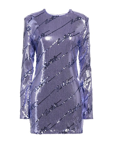 ROTATE BIRGER CHRISTENSEN Elegantes Kleid Lila 95% Polyester, 5% Elastan