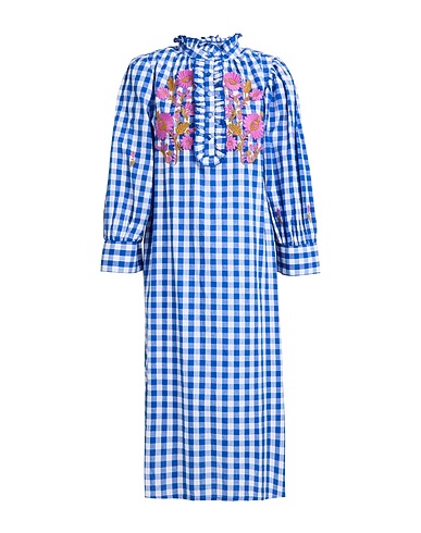 ANTIK BATIK Midi dress Blue 100% Cotton