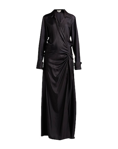 ØUD. Paris Long dress Black 100% Silk