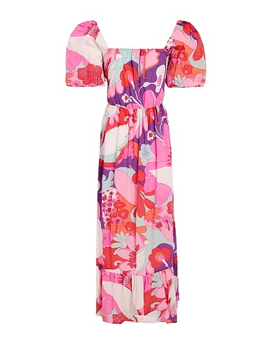 ANTIK BATIK Midi dress Pink 100% Cotton