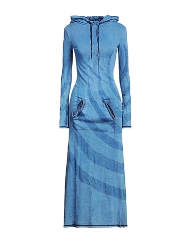 MASHA POPOVA Vestito lungo Carta da zucchero 67% Lyocell, 33% Cotone