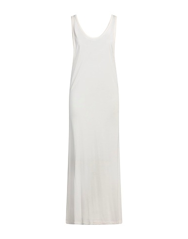 ISABEL BENENATO Midi dress Ivory 100% Modal