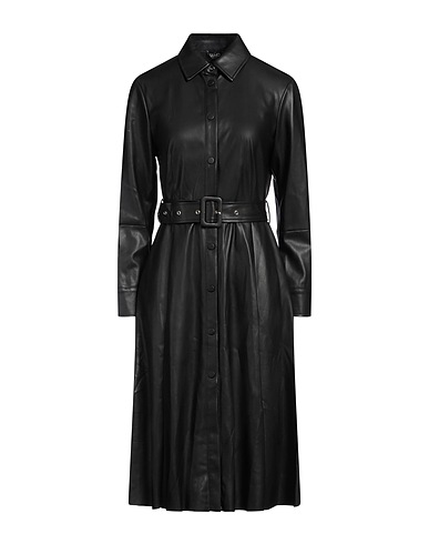 LIU •JO Shirt dress NERO 100% Polyester