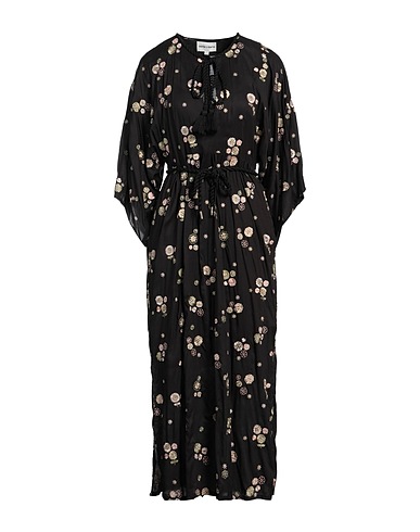 ANTIK BATIK 미디 원피스 블랙 100% 비스코스