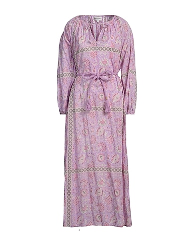 ANTIK BATIK Long dress Lilac 100% Cotton