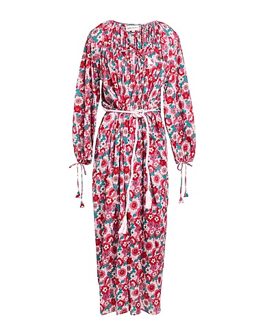 ANTIK BATIK ロングワンピース・ドレス モーブ コットン 100%