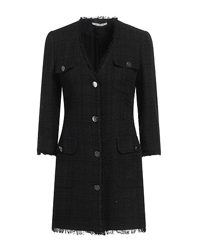 TAGLIATORE 02-05 Vestito corto Nero 76% Cotone, 13% Poliammide, 11% Viscosa