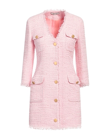 TAGLIATORE 02-05 Blazer dress Pink 76% Cotton, 13% Polyamide, 11% Viscose