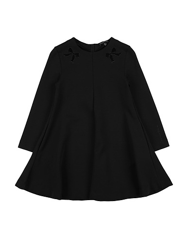 EMPORIO ARMANI Dress Black 76% Cotton, 18% Polyester, 6% Elastane