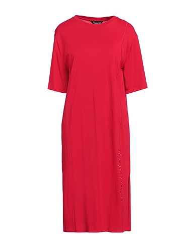 ARMANI EXCHANGE Midi dress Red 100% Cotton