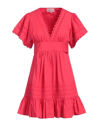 ANTIK BATIK Short dress Coral 100% Cotton