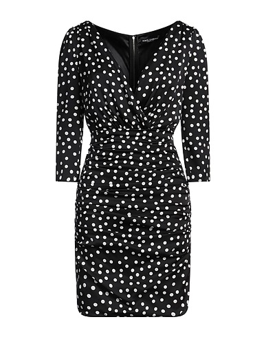 DOLCE&GABBANA KLEIDER Schwarz 91% Seide, 9% Elastan