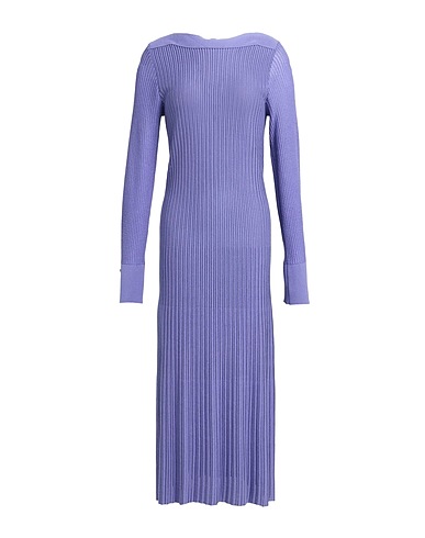 AGNONA Midi dress Mauve 50% Silk, 50% Cotton
