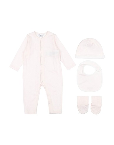 EMPORIO ARMANI Baby accessories set Pink 100% Cotton