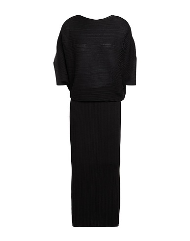 AGNONA Elegant dress Black 55% Silk, 45% Cotton