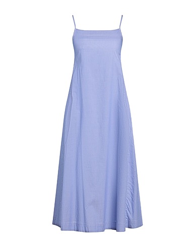 6397 Vestito midi Blu chiaro 100% Cotone