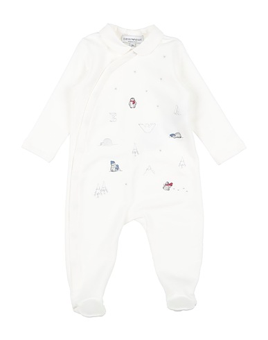 EMPORIO ARMANI Baby jumpsuit 93% Cotton, 7% Elastane