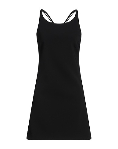 MAJE Vestito corto Nero 89% Poliestere, 11% Elastan