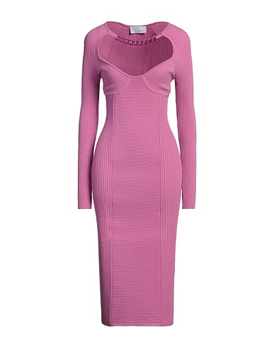 GIUSEPPE DI MORABITO Midi dress Pink 70% Viscose, 30% Polyester