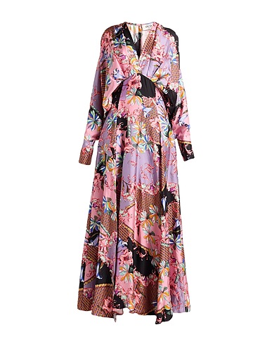 ØUD. Paris Long dress Lilac Textile fibres