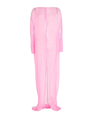 RICK OWENS Long dress Pink 100% Silk