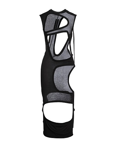 DRKSHDW by RICK OWENS Top Schwarz 100% Baumwolle