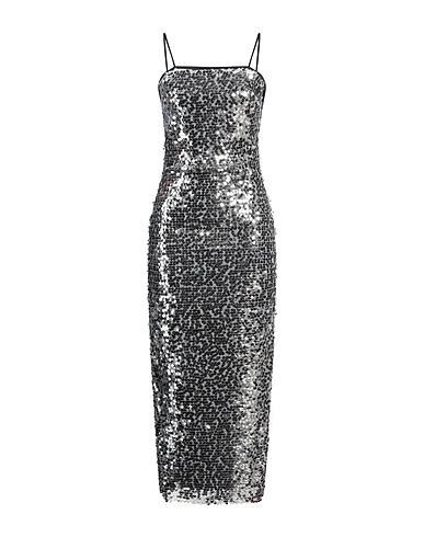MAJE Elegant dress Silver 100% Polyester