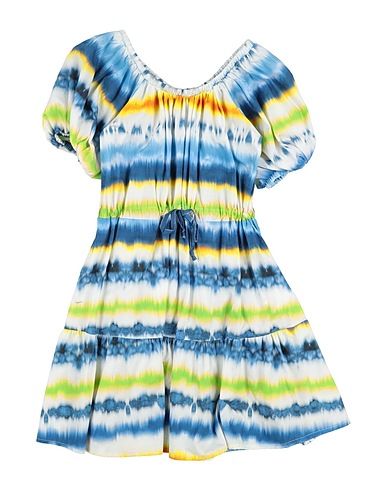 MEILISA BAI Dress Blue 100% Cotton