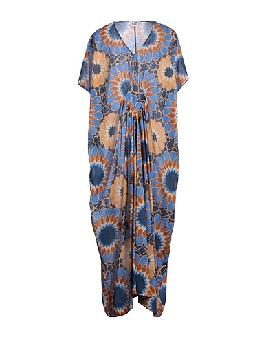 NIŪ ロングワンピース・ドレス ライトブルー コットン 100%