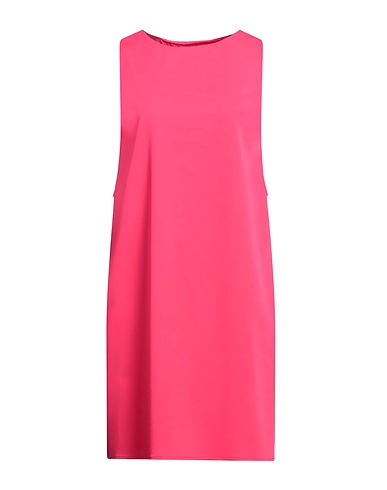 CARACTÈRE Κοντό φόρεμα Φούξια 100% Πολυεστέρας