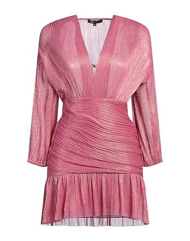MAJE Sheath dress Antique rose 78% Polyester, 22% Metallic fiber