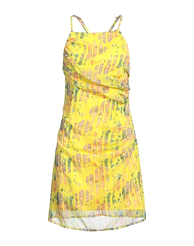 SILVIAN HEACH Sheath dress Yellow 100% Polyester
