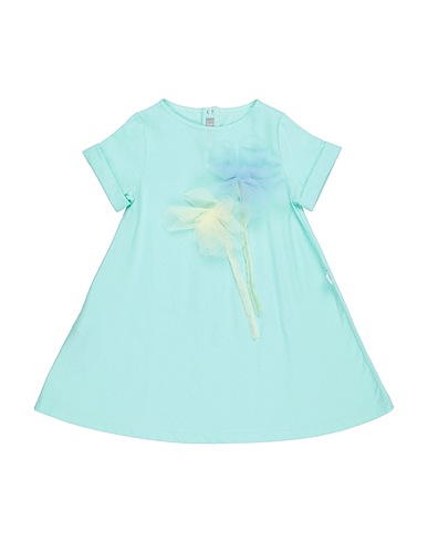 IL GUFO Vestido para bebé  Turquoise 100% Cotton