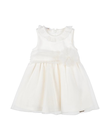 LIU •JO Vestido para bebé  Cream 95% Cotton, 5% Elastane