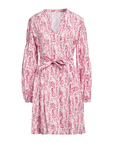 120% LINO Κοντό φόρεμα 100% Λινό